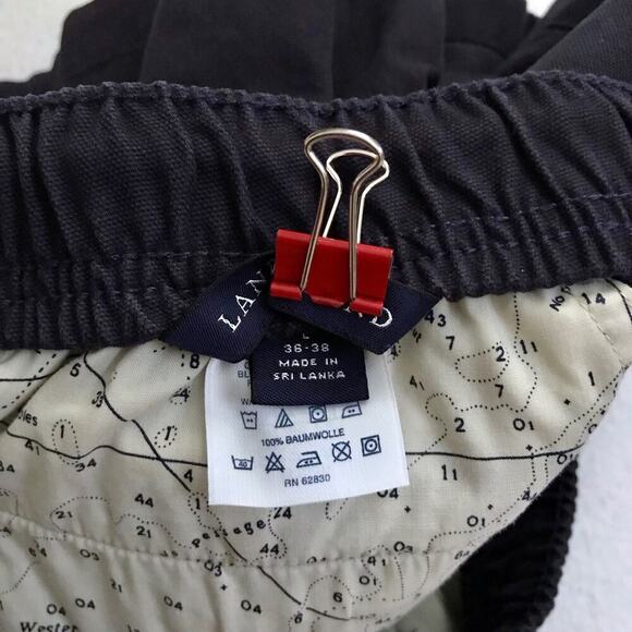 Lands' End NWOT Navy Shorts Men L (36-38) - Picture 10 of 11